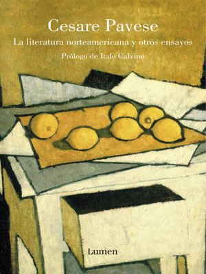 cover image of La literatura norteamericana y otros ensayos
